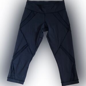 🔹Lululemon Cool to Street Crop Black With Mesh Panels 2